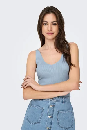 JDY Stricktop NANNA S/L TOP KNT NOOS