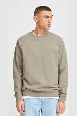Solid Rundhalspullover SDORATIO lässiges Sweatshirt mit Backprint - Verkäufer: meinemarkenmode