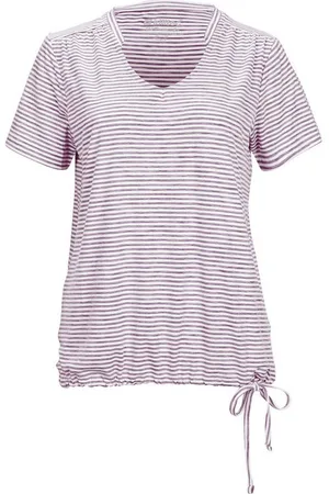 Killtec T-Shirt Lilleo WMN TSHRT F Gestreiftes, schnelltrocknendes Funktionsshirt mit verstellbarem Saum