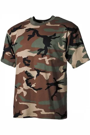 MFH T-Shirt US Tarn T-Shirt, halbarm, 160g/m² - Army T-Shirt. - Verkäufer: DaGecko