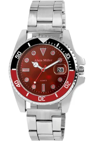 Alain Miller Quarzuhr 2800108 Herrenuhr mit Edelstahlarmband verschiedene - Verkäufer: Shaghafi GmbH
