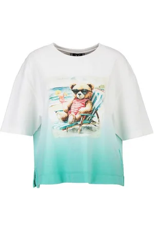 19V69 Italia T-Shirt PETONIA DIP Oversize mit großem Teddyprint - Verkäufer: Marco GmbH