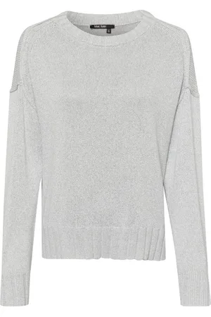 Marc Aurel Strickpullover Strick silver grey melange - Verkäufer: Lieblingsstücke
