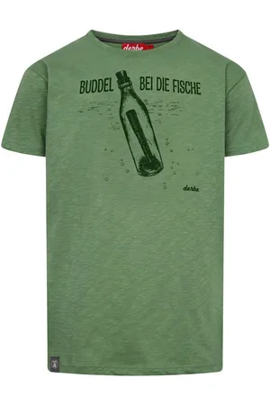 Derbe T-Shirt Fischbuddel mit Spruch auf Vorderseite - Verkäufer: bonvenon