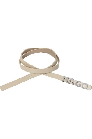 HUGO BOSS Ledergürtel Zula Belt 1,5cm Verschluss im Schriftzug