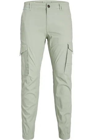 JACK & JONES Cargohose Jogger Pants Militär Design Cargo Hose Elastischer Saum JWHPAUL JJWARNER AKM 111 - Verkäufer: ARIZONAS