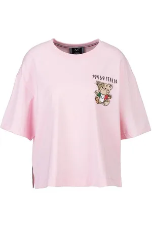 19V69 Italia T-Shirt PETONIA ITALIA TEDDY Oversize mit großem Teddyprint - Verkäufer: Marco GmbH