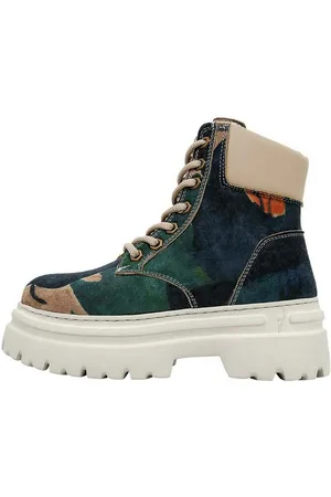 Dogo Nimble Petals Damen Boots / Female Schnürstiefelette Vegan