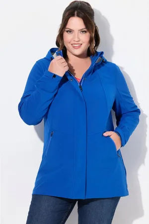 Ulla Popken Softshelljacke HYPRAR Softshell-Longjacke wasserdicht A-Linie - Verkäufer: Popken Fashion Group