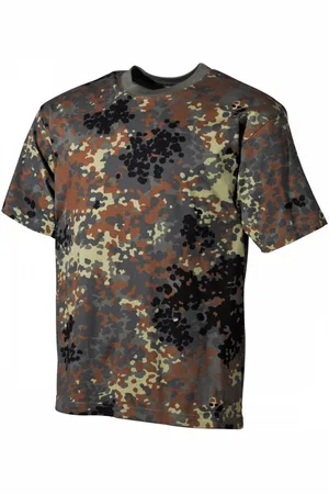 MFH T-Shirt US Tarn T-Shirt, halbarm, 160g/m² - Army T-Shirt. - Verkäufer: DaGecko