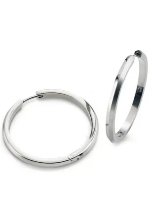 Boccia Paar Ohrstecker Creolen Runde Ohrstecker 05071-01 Titan dicke 2,7 mm Ø 31,8mm - Verkäufer: Schmuck-Uhren-Trends