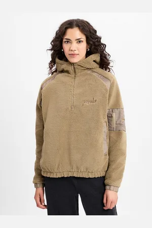 Pegador Sweatjacke Bonny Teddy Fabric Mix Halfzip - Verkäufer: VAN GRAAF