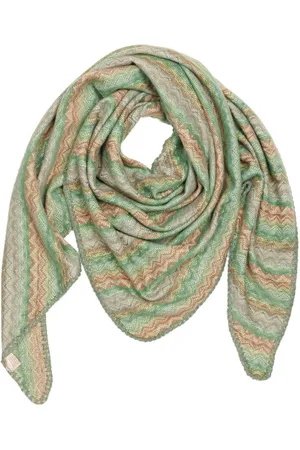 CASPAR Modeschal SC543 XL warmes Dreickstuch mit Zick-Zack Muster, Ideal für die Übergangszeit - für kühle Frühlings- und Herbsttage - Verkäufer: & SIKORA