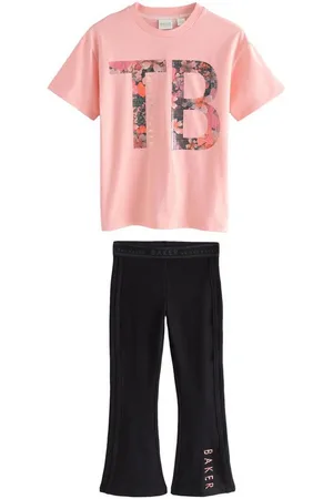 Ted Baker Shirt & Leggings T-Shirt mit Logo und Schlaghose (2-tlg) - Verkäufer: Next Germany GmbH