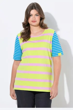 Laurasøn Longshirt Longshirt Ringel 1/2-Arm Rundhalsausschnitt - Verkäufer: Popken Fashion Group