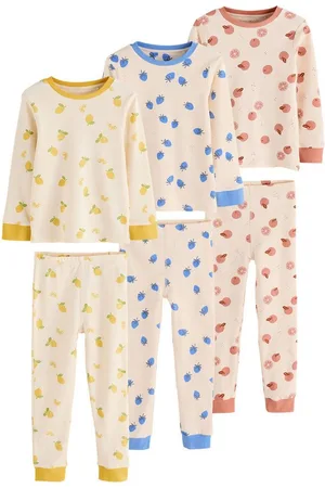 Next Pyjama Schlafanzüge 100 % Baumwolle, 3 Stk. (6 tlg) - Verkäufer: Germany GmbH