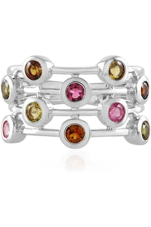 Cavill Silberring Multicolor Turmalin Silber Ring (1-tlg) - Verkäufer: Juwelo Deutschland GmbH