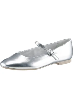 Tamaris Riemchenballerina, Blockabsatz, Businessschuh, Flats in veganer Verarbeitung