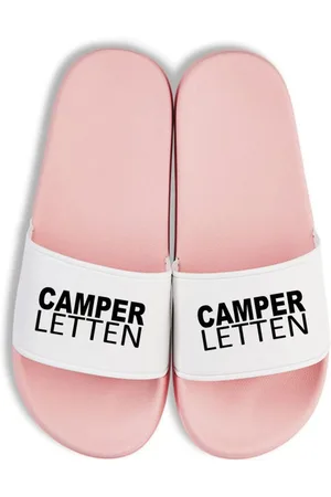 Youth Designz Herren Damen Badelatschen "Camper Letten" Print lustig Geschenk Unisex Badeschuh mit witzigen und stylischen Aufdruck für Männer und Frauen - Verkäufer: EmDa Trading GmbH
