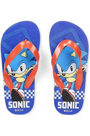 Sonic The Hedgehog SEGA Zehentrenner (2-tlg) Kinder Badelatschen Größe 28 - 35 - Verkäufer: Starkids Licensed Brands and more
