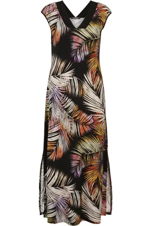 Doris Streich Shirtkleid (1-tlg) mit Palmwedel-Print - Verkäufer: GUTEMARKEN