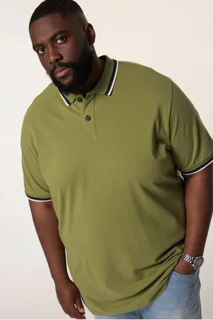 STHUGE Poloshirt Poloshirt Halbarm Piqué bis 8 XL - Verkäufer: Popken Fashion Group