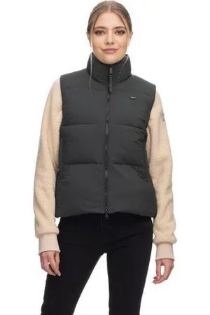 Ragwear Steppweste Ailish Steppweste (1-tlg) Wasserdichte Damen Weste ideal für die Übergangszeit - Verkäufer: Apartmentshop