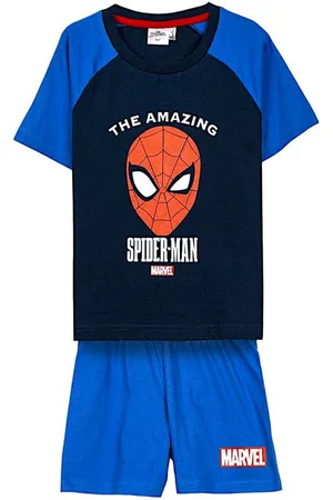 SPIDERMAN Schlafanzug Marvel (2 tlg) Jungen Pyjama Set kurz - Kinder Shorty Gr. 98-122 cm - Verkäufer: Starkids Licensed Brands and more