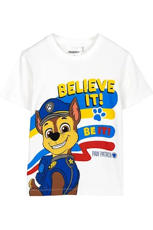 Paw Patrol T-Shirt Chase - BELIEVE IT! Jungen Kurzarmshirt aus Baumwolle Gr. 92 - 116 cm - Verkäufer: Starkids Licensed Brands and more