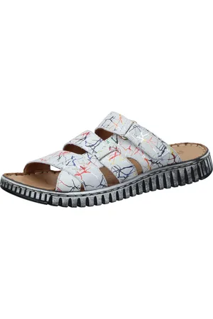 Manitu Pantoletten Pantolette aus echtem Leder - Verkäufer: PS shoe fashion GmbH