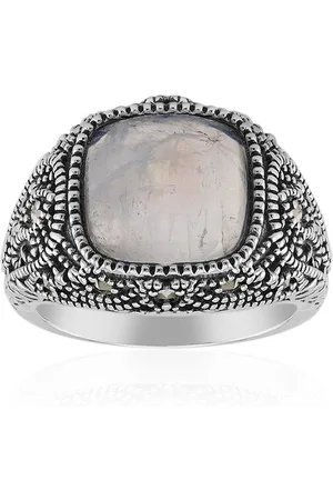 Cavill Silberring Sri Lankischer Regenbogen Mondstein 925 Silber Ring, 3.35 ct (1-tlg) - Verkäufer: Juwelo Deutschland GmbH