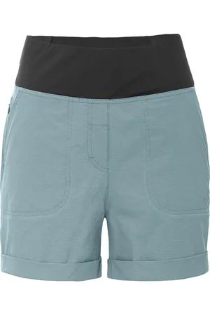 Bergson Outdoorhose PUSULA Short Damen Shorts, leicht, elastisch, strapazierfähig, Normalgrößen, hellb - Verkäufer: