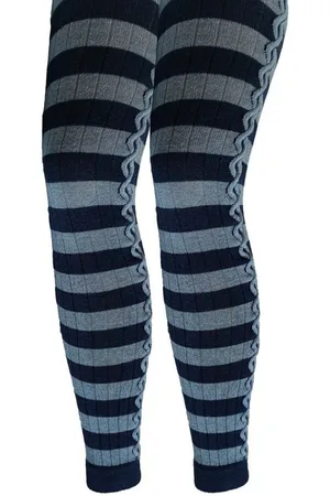 Hudson Leggings mit Rippenmuster und Zöpfen (Packung, 1-tlg., 1er-Pack) aus hautfreundlicher Baumwolle - Verkäufer: Meine Strümpfe