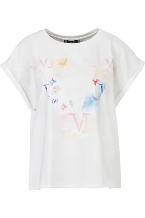 19V69 Italia T-Shirt LULU ICON mit buntem V Print - Verkäufer: Marco GmbH