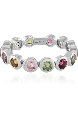 Cavill Silberring Multicolor Turmalin Platin über Silber Ring (1-tlg) - Verkäufer: Juwelo Deutschland GmbH