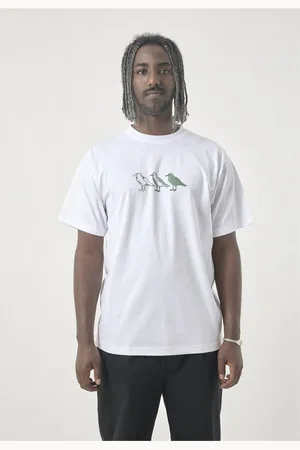 Cleptomanicx T-Shirt Classic Tee Scribble Gull in locker geschnittener Form