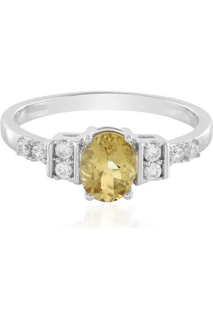 Cavill Silberring Gelber Beryll Silberring, brasilianisch, 0,987 ct (1-tlg) - Verkäufer: Juwelo Deutschland GmbH