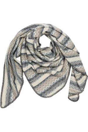 CASPAR Modeschal SC543 XL warmes Dreickstuch mit Zick-Zack Muster, Ideal für die Übergangszeit - für kühle Frühlings- und Herbsttage - Verkäufer: & SIKORA