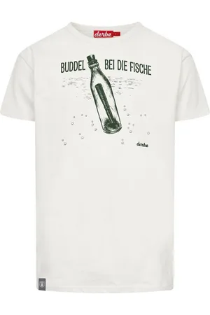 Derbe T-Shirt Fischbuddel mit Spruch auf Vorderseite - Verkäufer: bonvenon