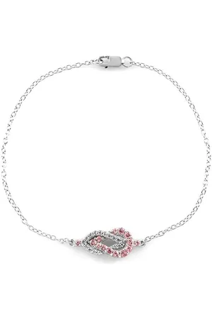 Cavill Silberarmband Pinkes Turmalin Unendlichkeits-Silberarmband (1-tlg) - Verkäufer: Juwelo Deutschland GmbH