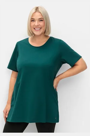Sheego Funktionsshirt Große Größen in leicht taillierter Form, atmungsaktiv