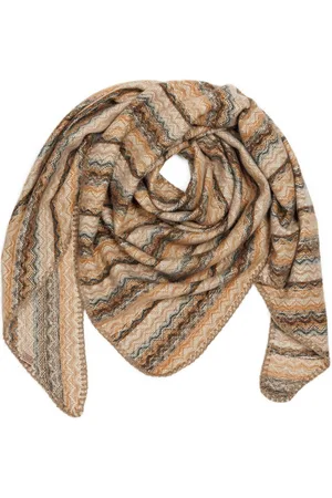 CASPAR Modeschal SC543 XL warmes Dreickstuch mit Zick-Zack Muster, Ideal für die Übergangszeit - für kühle Frühlings- und Herbsttage - Verkäufer: & SIKORA