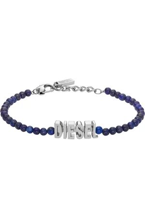 Diesel Armband Schmuck Geschenk Edelstahl Armschmuck Armkette FONT, DX1544040, mit Achat