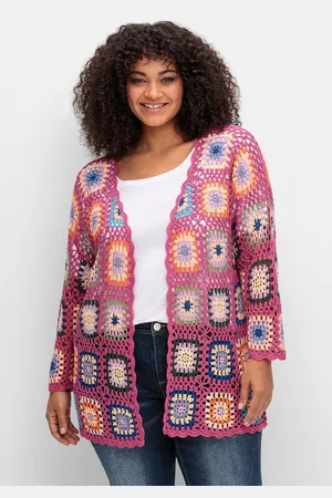 Joe Browns Cardigan Große Größen in Häkeloptik, mit Crochet-Muster