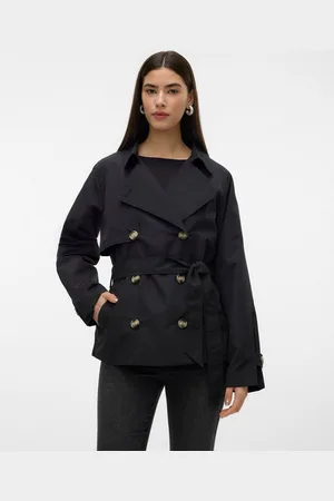 VERO MODA Kurzjacke VMZOA TRENCHCOAT NOOS