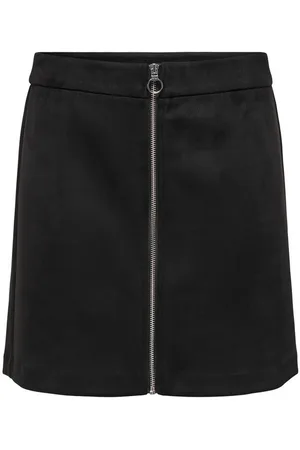 ONLY Minirock ONLRITA FAUX SUEDE LIFE ZIP SKIRT OTW