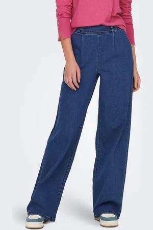 JACQUELINE DE YONG Boyfriend-Jeans High Waist Jeanshose Weites Bein Modisch und Vielseitig JDYGEGGO HW WIDE JEANS DNM NOOS - Verkäufer: ARIZONAS