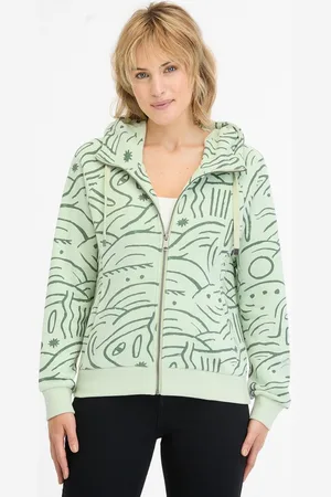 Ragwear Sweatjacke FLLAWIA PRINT
