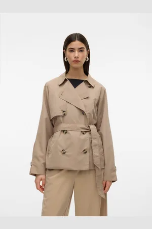 VERO MODA Kurzjacke VMZOA TRENCHCOAT NOOS
