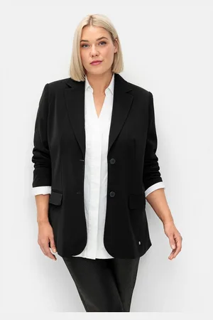 Sheego Longblazer Große Größen in taillierter Form, mit Schlitz hinten